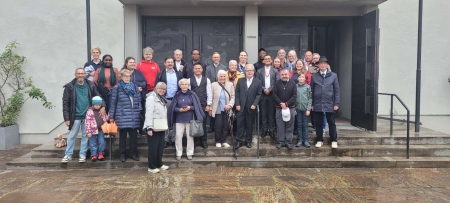 Gruppe aus Regensburg bei der Diakonieweihe