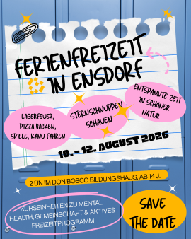 Ferienfreizeit in Ensdorf 2026