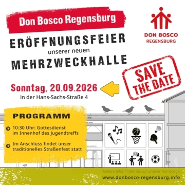 Er&ouml;ffnungsfeier unserer Mehrzweckhalle
