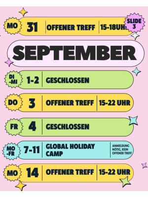 Sommerferienprogramm Jugendtreff 2026
