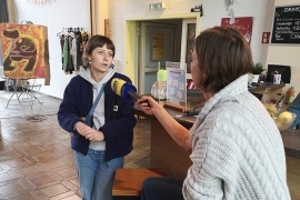 Theresa Sittl von Don Boscos Regensburg im Interview mit Antenne Bayern