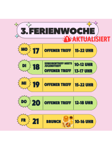 Ferienprogramm im Jugendtreff 2026
