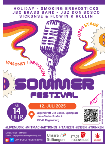 Sommerfestival bei Don Bosco Regensburg am 12.07.2025