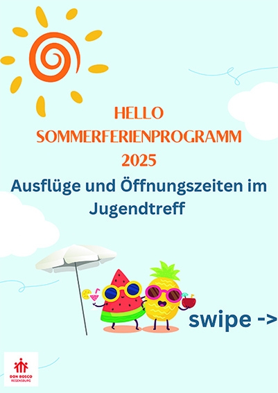 Sommerferienprogramm im Don Bosco Jugendtreff Regensburg