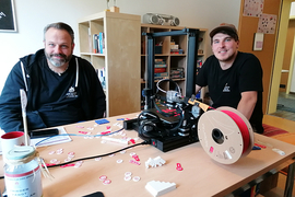 3D Druck entdecken am Straßenfest des Don Bosco Zentrums Regensburg