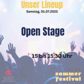 Open Stage am Don Bosco Sommerfestival 01.Juli 2023