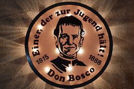 Ein leuchtendes Vorbild: Der heilige Johannes Bosco.