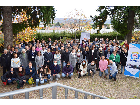 Mitarbeitende aus zehn verschiedenen Ländern kamen beim Treffen salesianiscäher Einrichtungen aus Europa in Madrid zusammen.