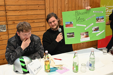 Plakat unsere Ideen zur Jugendpartizipation im Stadtteil Regensburg West