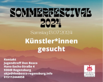 Künstler*innen und Bands gesucht für das Don Bosco Sommerfestival am 13. Juli 2024