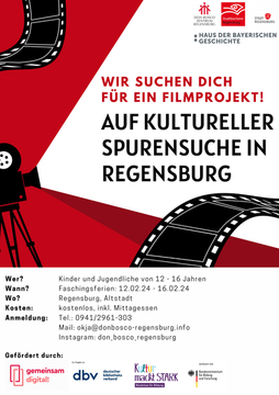 Wir suchen dich für ein Filmprojekt in den Faschingsferien 2024