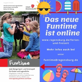 Funtime - das Ferienprogramm der Stadt Regensburg